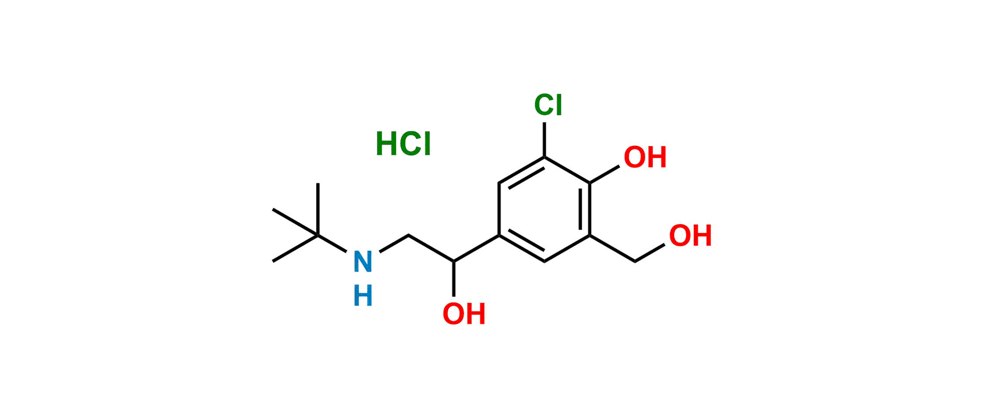 Salbutamol EP Impurity L Hydrochloride